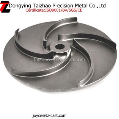 China Customized Sand Casting Centrifugal Impeller / Turbine Impeller for sale