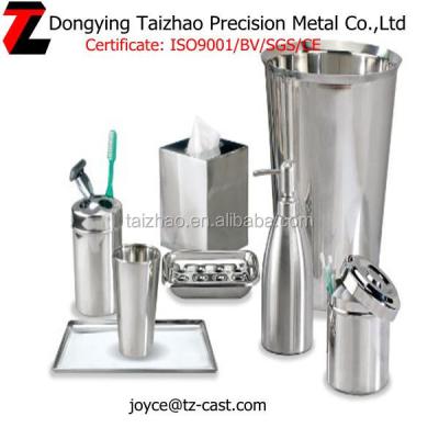 China Cheap viable stainless steel toilet paper holder/bathroom accessory set for sale