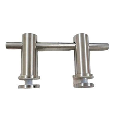 China Modern Adjustable Stainless Steel Balustrade Bracket Wall To Glass Bracket for sale