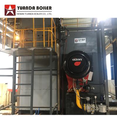 China Horizontal High Temperature 2mpa 30 Ton Steam Boiler For Diesel And Natural Gas Fired zu verkaufen