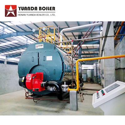 China WNS Horizontal Gas Fired Hot Water Boiler for Swimming Pool Heater à venda