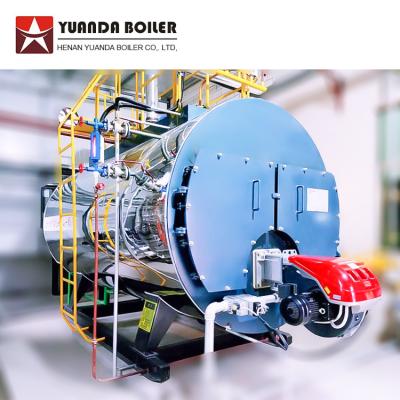 中国 2.8MW 2800kw Horizontal Natural Gas Diesel Lightweight Heavy Oil Fired Hot Water Boiler 販売のため