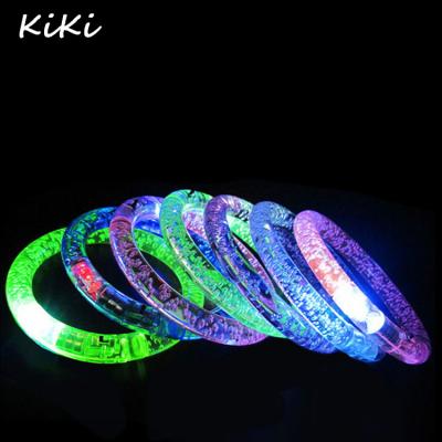 China Blinking Glowing Bracelet >>>Environmentally Friendly Blinking Crystal Party Disco Christmas Gift LED Bracelet Light for sale