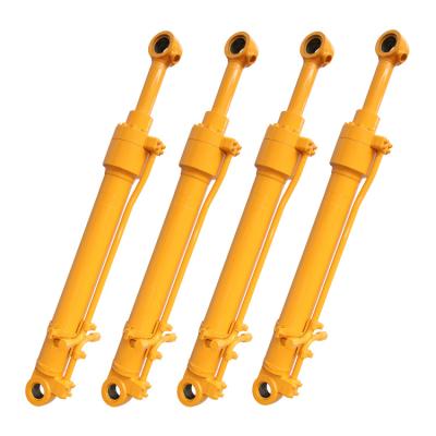 China Optional& Customizable Nose Gear Swing Cylinder Tilt Hydraulic Cylinder Bucket Rotary Cylinder For Wheel Loader for sale