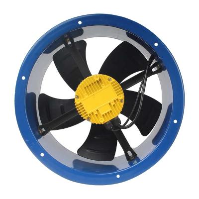 China Greenhouses/factory/workshops EC 220V 50Hz long tube fans wall-mount axial exhaust fan for sale