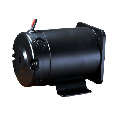 China Hangda 2015 Totally Enclosed Hot Sale 12 Volt DC Brush Motor 100 Watt -200 for sale