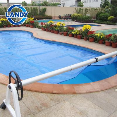 China Eco-friendly New Design Plastic Solar Swimming Pool Cover With Bubble for sale