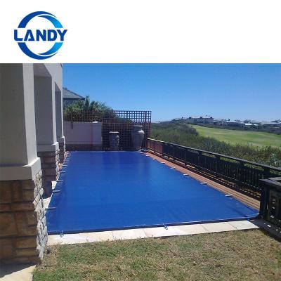 China 100% PVC Coated Polyester Solid Winter PVC Safety Cover For Large Inground Swimming Pools for sale