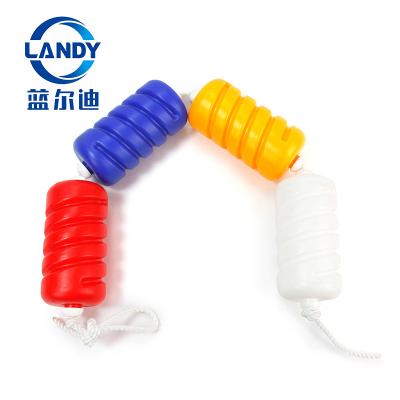 China 2021 New Design 25M/50M Swimming Pool Lane 9cm Plastic Rope Pool Float Lane Line 6cm for sale