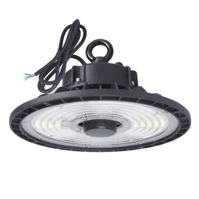 China Waterproof Aluminum Industrial Warehouse UFO Smart Bay High Bay Light Motion Sensor 190lm/w 100w 150w 200w 240w Led High Bay Light for sale