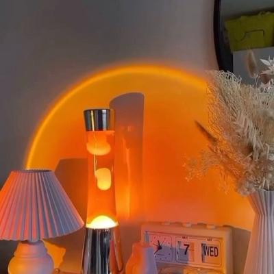 China 2021 New Arrivals 7W Floor Lamp Natural Modern Colorful Rainbow Sunset Led Projection Floor Lamp for sale