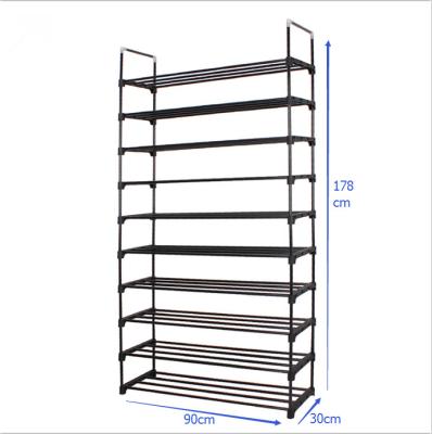 China 10-Ties Living Room Shoe Rack DIY Design Shoe Organizer Modular Shoe Rack for sale