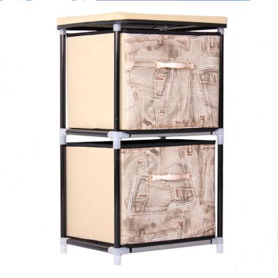 China Cube Space Saving Toy Storage Rack With Storage Viable Home Portable Multi-Function Rack Organization Storage for sale