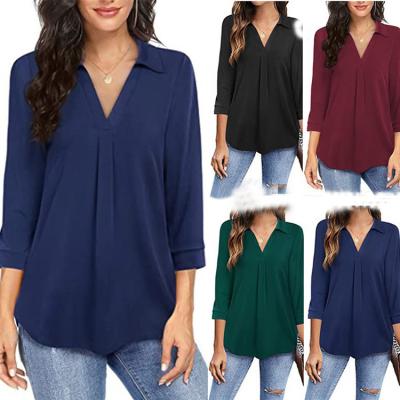 China Stylish original tops and blouses plus size Korean QUICK DRY blouse for plus size women for sale