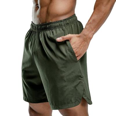 China Factory Directsale Men's Gym Fitness Clothing Breathable Polyester Quick Dry Compression Gym Shorts for sale