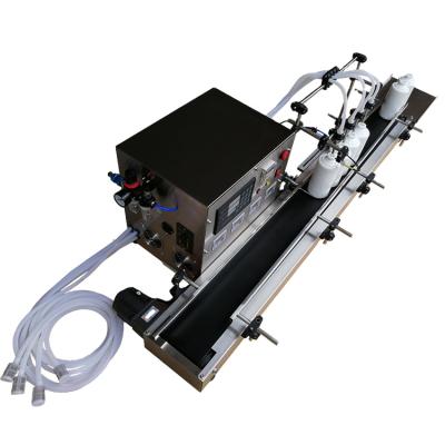 China Food Four-nozzle Electric Digital Control System Perfume Juice Essential Oil Liquid Filling Machine Production Line for sale