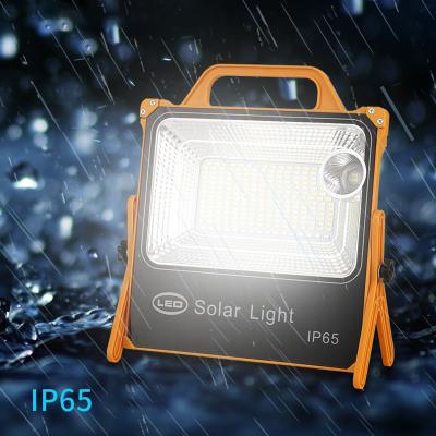 China High Brightness Portable Rechargeable Slim Waterproof Housing LED Solar Flood Light ip65 for sale