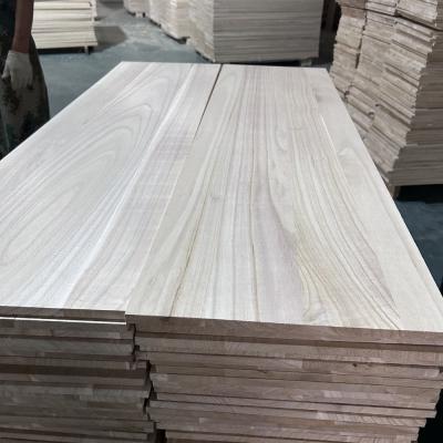 China Customized Size Solid Wood Panel Paulownia Poplar Pine for Home Decoration for sale