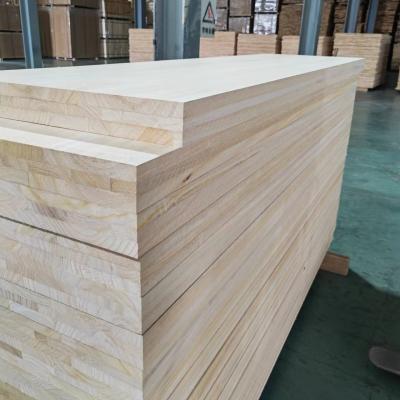 China Panel compuesto de tira de madera con pegamento de madera sólida de color natural E0/E1 pegamento ambiental en venta