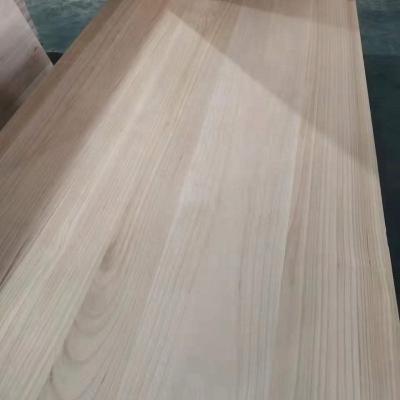 China Solid Wood Panels Finger Joint Paulownia Board for Warehouse Storage and Organization for sale