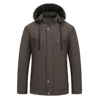 China Large QUICK DRY Comfortable Loose Wear-Resistant Men's Outdoor Courts Against Wind Suits Middle-aged And Old Jacket Wearing Men for sale