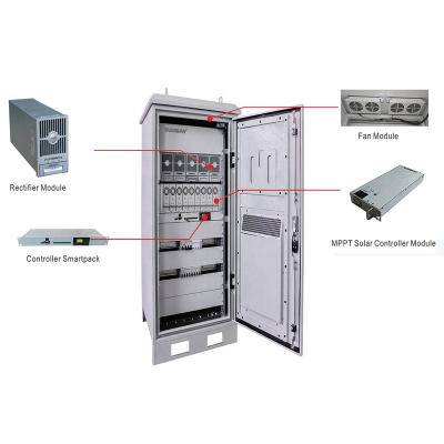 China Industrial 48VDC Solar Power Telecom System Unit With MPPT Rectifier Module Solar Controller And Module for sale