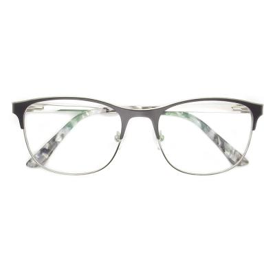 China Wholesale Fashion Metal Optical Frame Blue Light Blocking Glasses For Man for sale