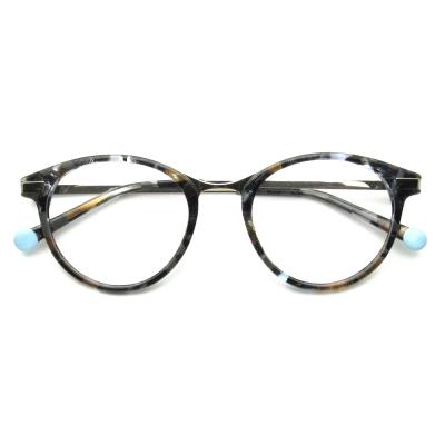 China Custom Classic Round Acetate Optical Frame Best Price Eyeglasses Frames for sale