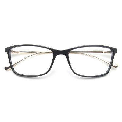 China Classic optical frame black rectangle tr90 eyeglasses frames for men for sale