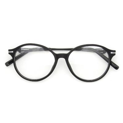 China Custom Classic Round Logo Women Titanium Eye Optical Frames Optical Frames for sale