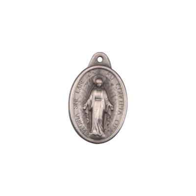 China Ornate Europe Centerpiece Rosary Oval Miraculous Medal for sale