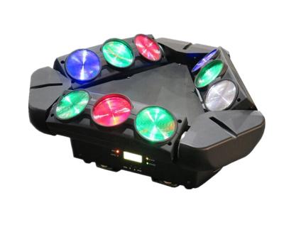 China Stage Events DJ Disco Club Party Wedding Stage Effect Lighting 9 Eyes Spider Beam 9x10w Led Spider Moving Head for sale