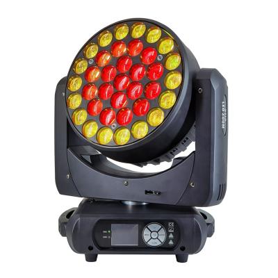 China Stage New Product Beam Wash Zoom 37*15w Rgbw 4in1 Moving Head For DJ Disco for sale