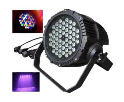 China Theme park dj led effect par light led dmx ip65 led par 54x3w outdoor 54*3w led par light for sale