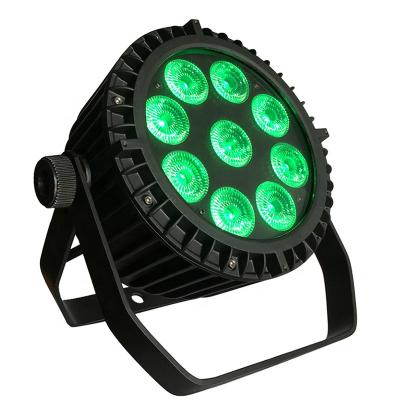 China 2021 New Theme Park DJ Light Waterproof Slim Par Led 9x10 Outdoor IP65 9x10w RGBW 4in1 Led Flat Par for sale