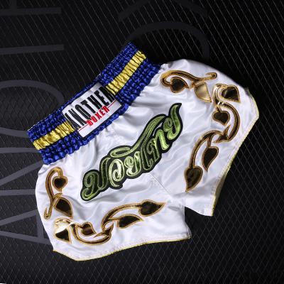 China 100% Polyester Boxing Boxing Hot Sale Thai Muay Shorts Boxing Hot Sale Muay Shorts Boxing Shorts Thai Style New 2021 for sale