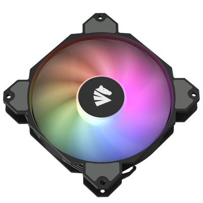 China Hot Selling RGB CPU Cooler Asiahorse 140mm ARGB PWM Fan Black for sale