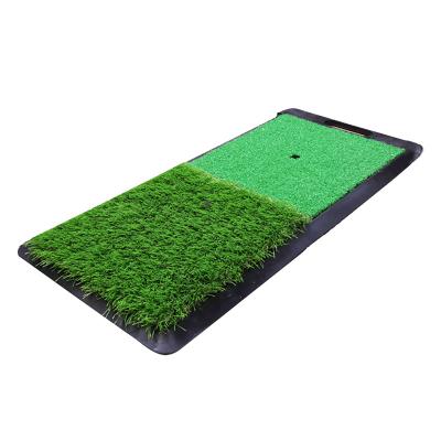 China PP Grass Golf Putting Mat Green Indoor Outdoor Professional Portable Putting Trainer Set Mini Training Aids for sale