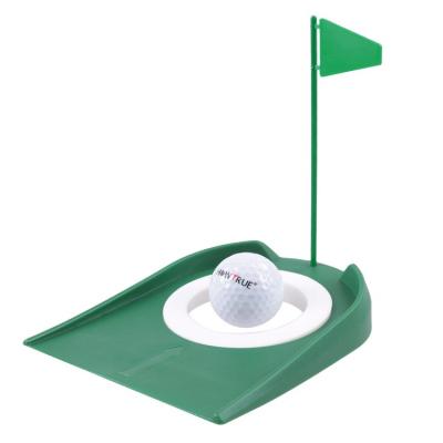 China Golf Cup Golf Practice Putting Cup Mat With Hole And Flag Plastic Office Indoor Outdoor Court for sale