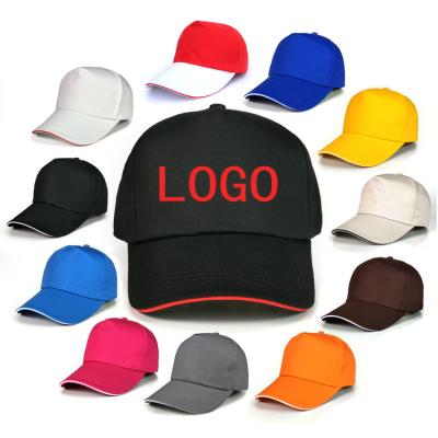 China Custom Logo Baseball Caps Custom Embroidery Dad Hats Fashion HT-55 COMMON Elastic Baseball Cap Baseball Cap for sale