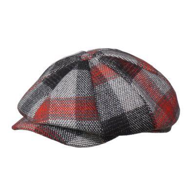 China HT-0102 2020 Custom Character Octagon Hat Autumn Winter Painter Hat Beret Hat Woolen Hats For Men for sale