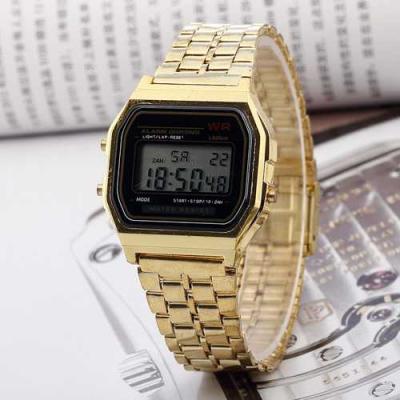 China WJ-3501 Newest Fashion Women's Unisex Sport Watch Hot Selling Attractive High Quality Alloy LED Watch for sale