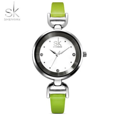 China SK0001L Non-specific Factory Hotsale Chinese Alloy Case Branded Women Quartz Gold Watch For Women for sale