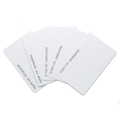 China Factory Price CR80 MIFARE EV1 4k 4 Byte UID Classic Waterproof/Waterproof PET PETG 4 Eco Friendly Blank RFID Card For Gym for sale