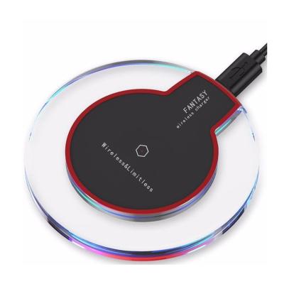 China Cell Phone TurnMax 5W Wireless Fast Pad Phone Charger Cordless Wholesale Price Fast Delivery for sale