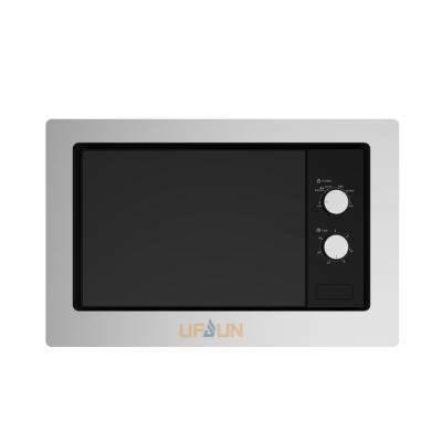 China Hotel Touch Screen Child Lock Control Safe Stainless Steel Microwave Oven With Large Capacity Built In Oven for sale