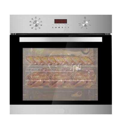 China Exterior Made in China OEM Design Electric Oven 60cm Capacity Large Oven Home Easy Cleaning Kitchen Use Single Oven for sale