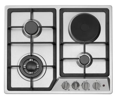 China Household OEM Design 201# Stainless Steel Gas Hob Easy To Use Home Kitchen Stove Gas Stove for sale