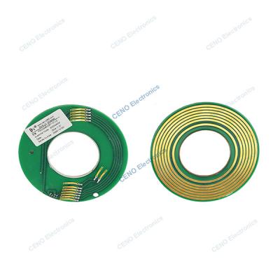 China PCB Pancake Slip Ring With USB Signal & Inner Bore 46mm For Electric Devices for sale