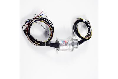 China Servo Motor Industrial Slip Ring RS Signal Be Intergrated Into Power Circuit for sale